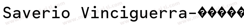 Saverio Vinciguerra字体转换